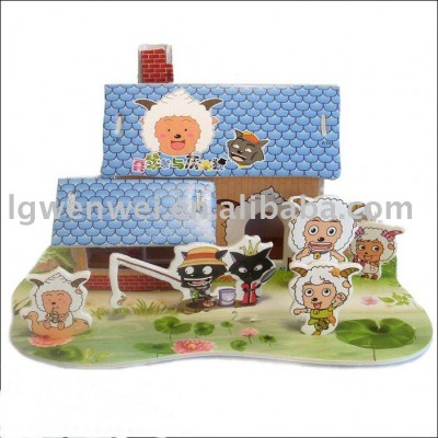 Hotest cartoon paper puzzle